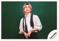 【中古】生写真(STARTO) Snow Man/佐久間大介/横型・上半身/アルバム「THE BEST 2020 - 2025」MV＆ジャケ写オフショット/公式生写真