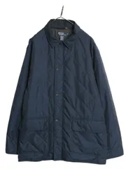 【お得なクーポン配布中!】 00s ポロ ラルフローレン 中綿 ナイロン キルティング ジャケット メンズ XL オールド ハーフ コート ウール 混 ライナー付き 大きいサイズ