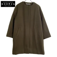 theory luxe セオリーリュクス ｶｰｷ MIHA SUPER SEEK ｳｰﾙ ﾉｰｶﾗｰｺｰﾄ 038