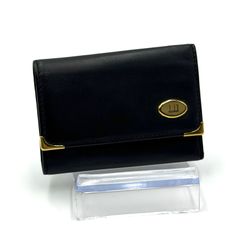dunhill キーケース 6連 ブラック ゴールド金具 - メルカリ