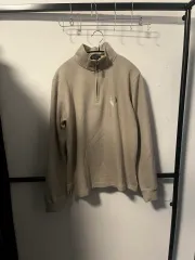 ポロラルフローレン ハーフジップアップ ベージュ