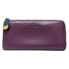 PaulSmith(ポールスミス) 長財布 - パープル L字ファスナー レザー