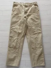 Carhartt WIP ワークウェア ダブルニー ベージュ カーペンター パンツ 34