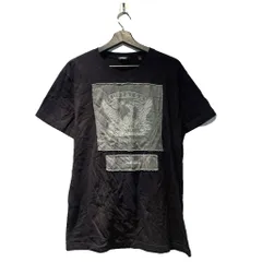ディーゼル DIESEL Tシャツ カットソー 半袖 XL 黒 ブラック ■GY61