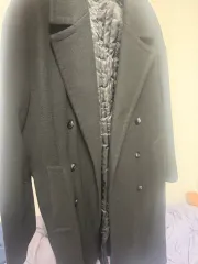 黒のロングコート 出品