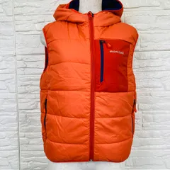 mont-bell モンベル 中綿ベスト リバーシブル サイズ150 【F2-5805】