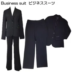 レディース スーツ パンツスーツ ビジネススーツ セットアップ オフィス 就活 リクルート フォーマル 黒 通勤 きれいめ ブラック 仕事用 101414 11号