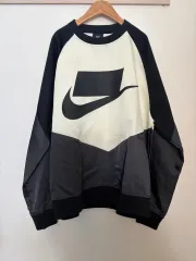 ナイキ ナイロン ウーブン クルー スウェット