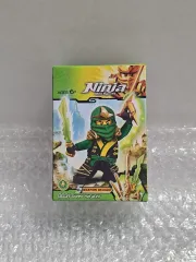 レトロ文具 中国版 ニンジャゴー グリーンニンジャ LEGOブロック ミニフィギュア 未開封品