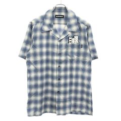 GOD SELECTION XXX チェック柄シャツ ブルー XL 未使用　夏 GOD SELECTION XXX チェック柄シャツ ブルー XL 未使用 夏 - メルカリ