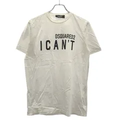 DSQUARED2 ディースクエアード 21AW プリントTシャツ S75GD0213 S23009 ホワイト XS