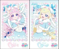 【ひまり＆みつきB】 ひみつのアイプリ ブロマイド風ステッカー