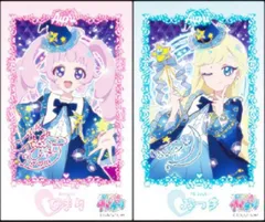 【ひまり＆みつきC】 ひみつのアイプリ ブロマイド風ステッカー