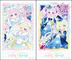 【ひまり＆みつきD】 ひみつのアイプリ ブロマイド風ステッカー