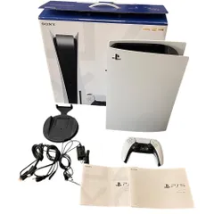 ■Sony PS5 PlayStation5 CFI-1000A01 本体 825GB ディスクドライブ搭載 外箱 付属品あり 動作確認済 上部小傷あり