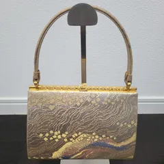 和装バック　ゴールド　シルバー