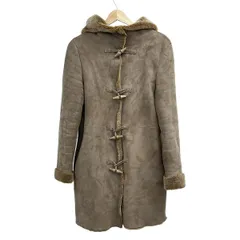 theory(セオリー) コート サイズS レディース美品  - ブラウン 長袖/ムートン/冬
