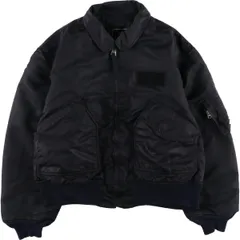 古着 民間品 アルファ ALPHA CWU-45/Pタイプ 中綿入り ミリタリー フライトジャケット メンズXL相当/eaa611199