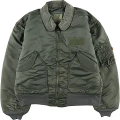 古着 90年代 民間品 アルファ ALPHA CWU-45/Pタイプ ミリタリー フライトジャケット USA製 メンズXL相当 ヴィンテージ/eaa611559