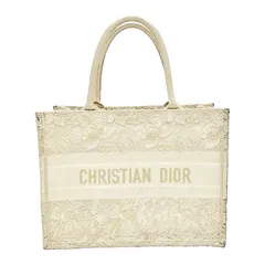 Christian Dior クリスチャンディオール Dior Book Tote M ディオール ブックトート ミディアム M1296ZEAV_M01E トワル ドゥ ジュイ エンブロイダリー トートバッグ ベージュ レディース