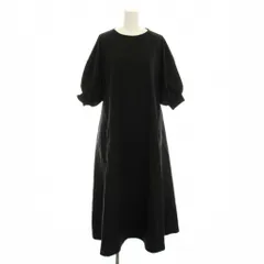 サウザンドマイル THOUSAND MILE ワンピース ロング 七分袖 F ブラック 231-3112 /YM