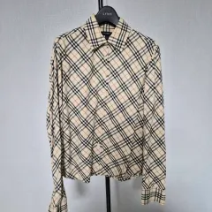 バーバリー ロンドン M シャツ ブラウス W-長袖-281