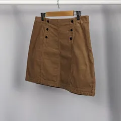 HOLLISTER  ホリスター  コーデュロイ  ミニスカート  ブラウン   Mサイズ