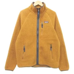 パタゴニア Patagonia 美品 レトロ フリース ジャケット STY22801 ボア ブルゾン M 茶 ブラウンのサムネイル