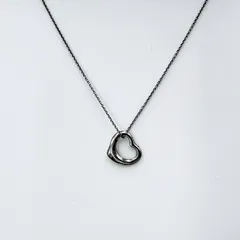 TIFFANY & Co.（ティファニー）オープン ハート ネックレス シルバー925
