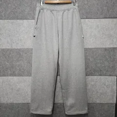 New Balance ユニセックス ワイド トレーナー パンツ (サイズ M)