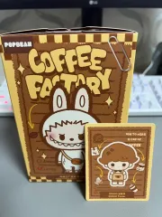 (未開封) POP MART ポップビーン コーヒー工場 DIMOO（ディムー） ぬいぐるみ キーホルダー
