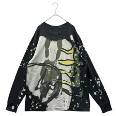 CACTUS JACK × Kaws × Fragment(カクタスジャック × カウズ × フラグメント) FRIENDLY GHOST Long Sleeve T-shirt フレンドリー ゴースト ロンT 長袖 Ｌ Travis Scott