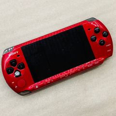 [Junk Item] SONY PSP Console [Red/Black] PSP-3000 Sony PlayStation Portable DU10