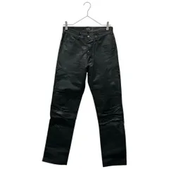 A.P.C. ブラックレザーパンツ 30 2026年最新】apc レザーパンツの人気アイテム - メルカリ