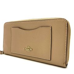 COACH 長財布 リストレット付き C3441ベージュ - メルカリ