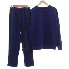 アズールバイマウジー AZUL by moussy セットアップ スウェット イージーパンツ F 紫 パープル /JSのサムネイル