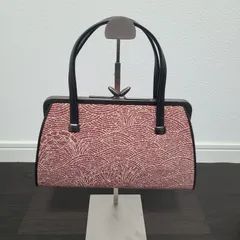 和装バック　波模様