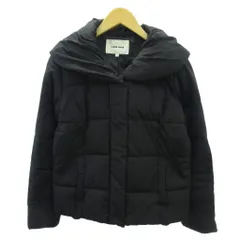 レッセパッセ LAISSE PASSE 美品 中綿ジャケット ブルゾン ビッグカラー 38 黒 ブラック 1126 ■YHS8のサムネイル