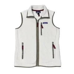 (S) パタゴニア レトロ フリース ベスト アイボリー