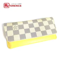 LOUIS VUITTON ルイヴィトン メガネケース エテュイ リュネット ウディ GI0388  ダミエアズールキャンバス イエロー