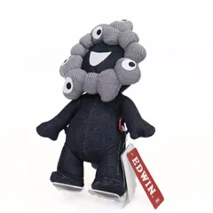 大阪関西万博 ミャクミャク ぬいぐるみ EDWIN エドウイン コラボ 公式グッズ タグ付き 中古 T / 14109 HM