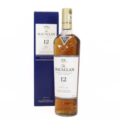 The MACALLAN ザ・マッカラン ウイスキー 12年 ダブルカスク 700ml 40% 箱あり 中古 T / 11394 HM