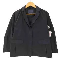 エスマックスマーラ S Max Mara DESIGN FOR EASY LIVING スナップボタン 2B テーラード ジャケット レディース EUR：44 のサムネイル