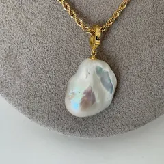 エジソンパール★淡水本真珠★パールネックレス★ハンドメイド★ファッション★デザイン★パールペンダント★ネックレス★ペンダント