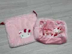 ハローキティ ピンク ファー ポーチ セット
