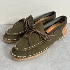 美品 TOD'S ドライビングシューズ スウェード モスグリーン - メルカリ