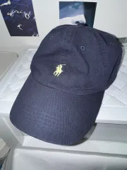 ポロ ボールキャップ ネイビー free