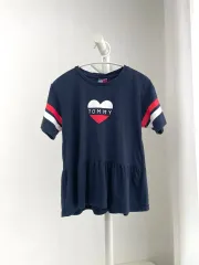 トミーヒルフィガー キッズ 女の子 Tシャツ 半袖 140