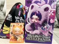 (現物当日) POP MART(ポップマート ) Skull Panda(スカルパンダ) x MY LITTLE PONY(マイリトルポニー) --アップルジャック