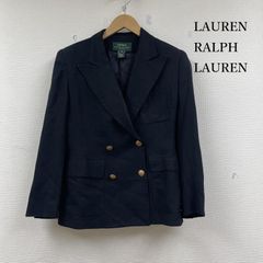 lauren ralph lauren ニット テーラードジャケット 金ボタン - メルカリ